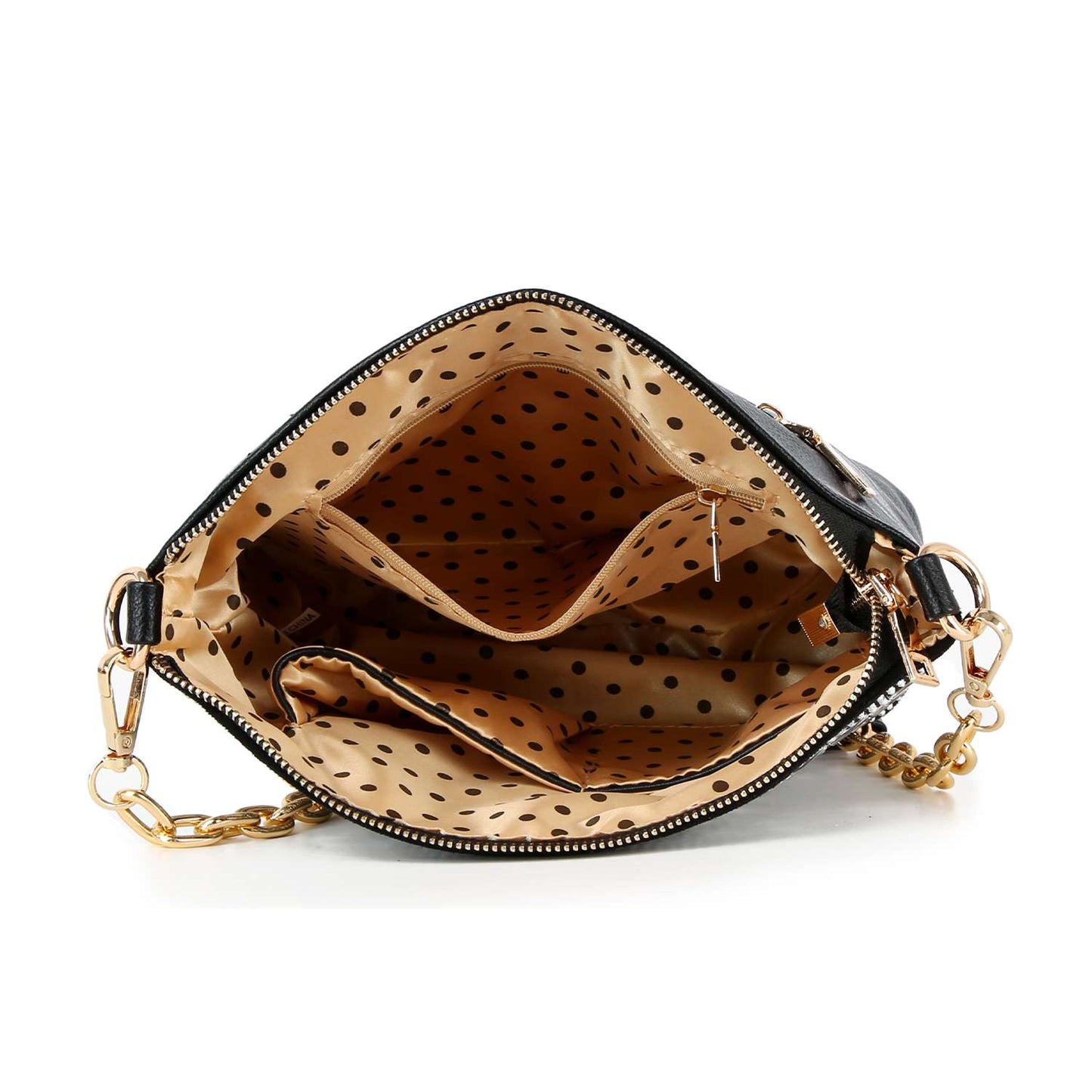 Rhinestone Covered Unique Crossbody Sling