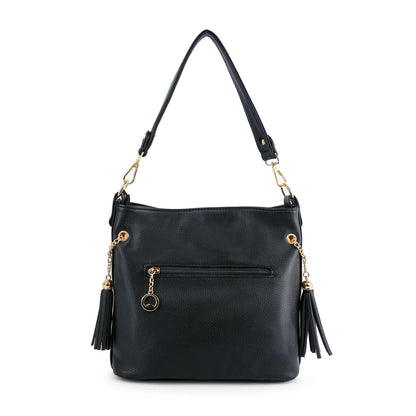 Beautifully Unique Rhinestone Pattern Crossbody Hobo