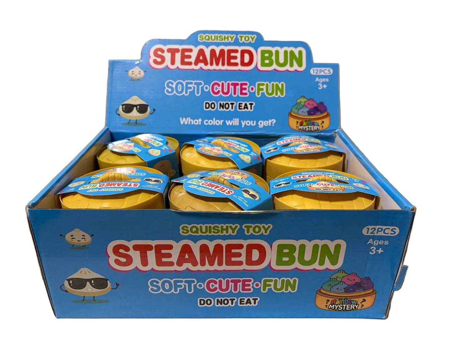SQUISHY DUMPLING 12 CT DISPLAY + 1 FREE AIR FRESHENER.