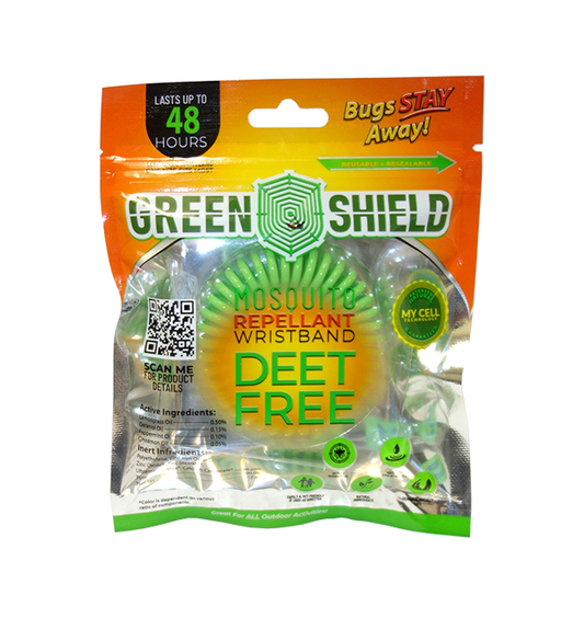 Mosquito Repellent Wrist Bands 1pk 36/display +1 Free glove