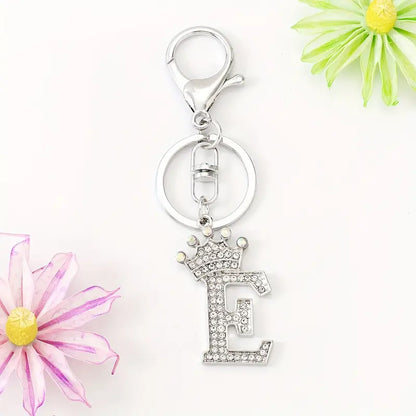 Rhinestone Key Chains (Silver)